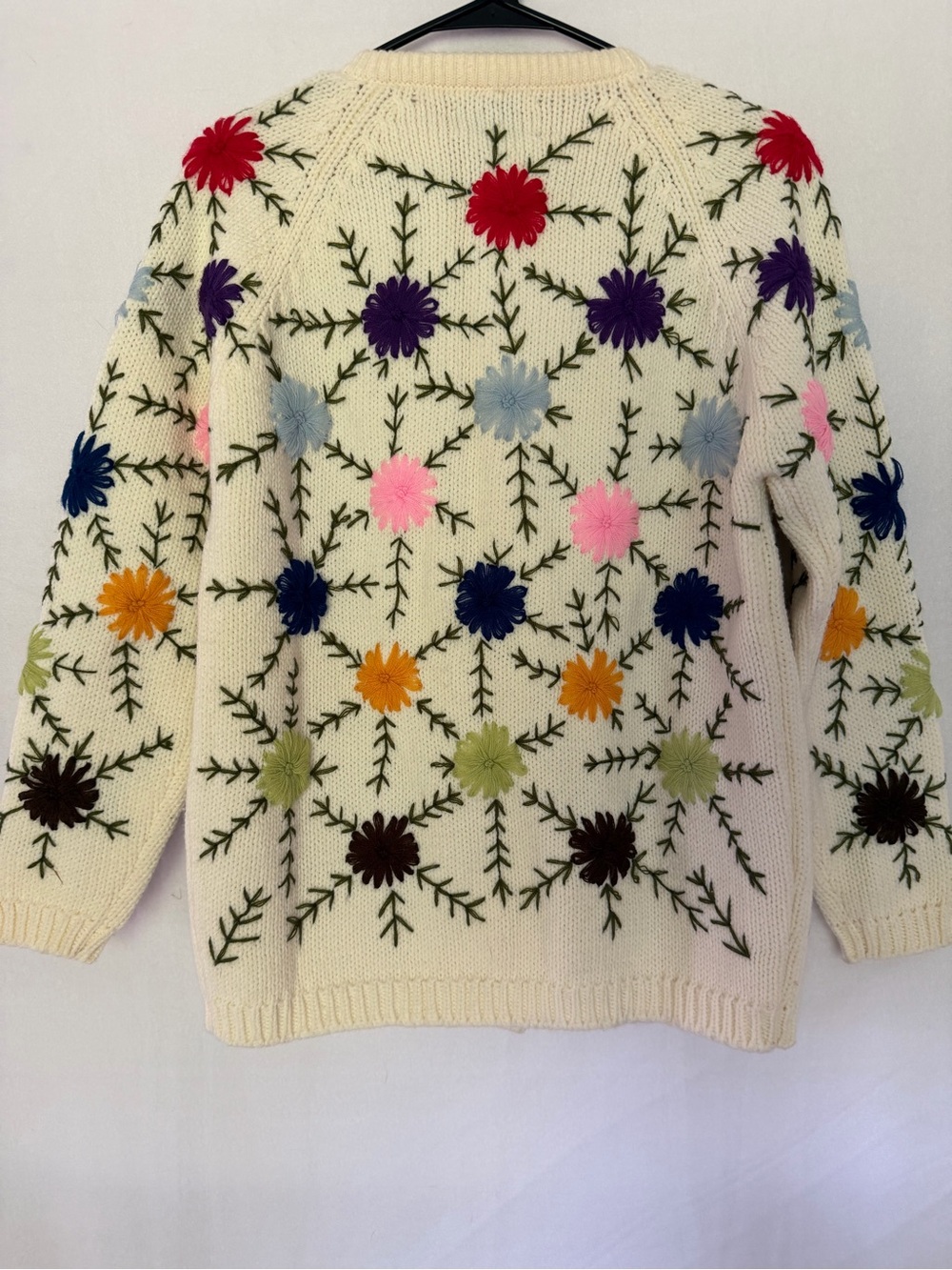 Vintage Kimlon Acrylic Cardigan Sweater - Picture 3 of 3